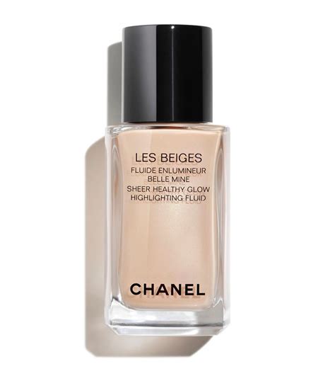 chanel fluid makeup|LES BEIGES Sheer Healthy Glow Highlighting Fluid .